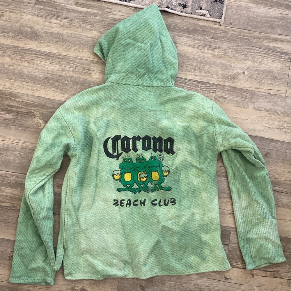 Beach towel hoodie